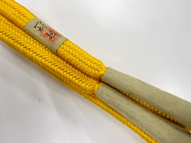 大特価品　未使用品　正絹　ゆるぎ組帯締め